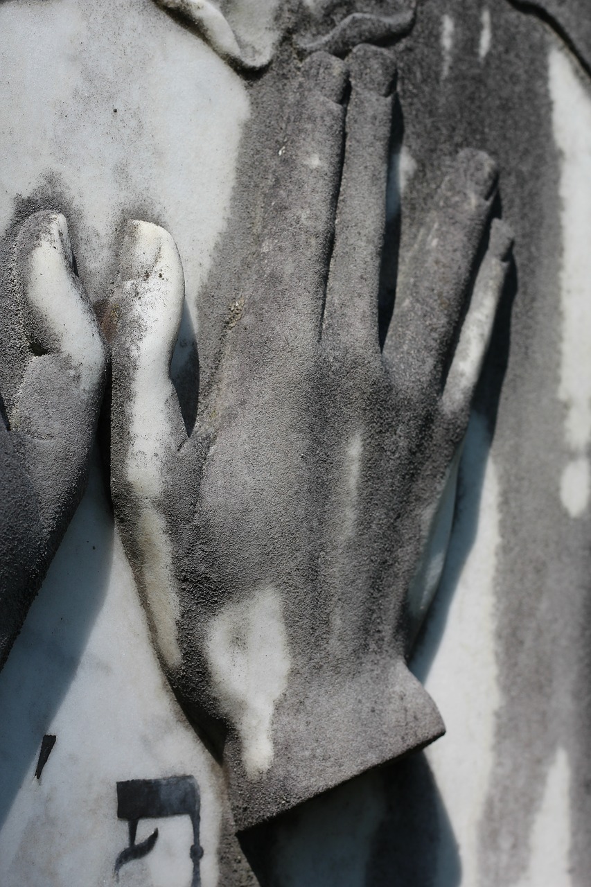 tombstone hand jewish cemetery free photo