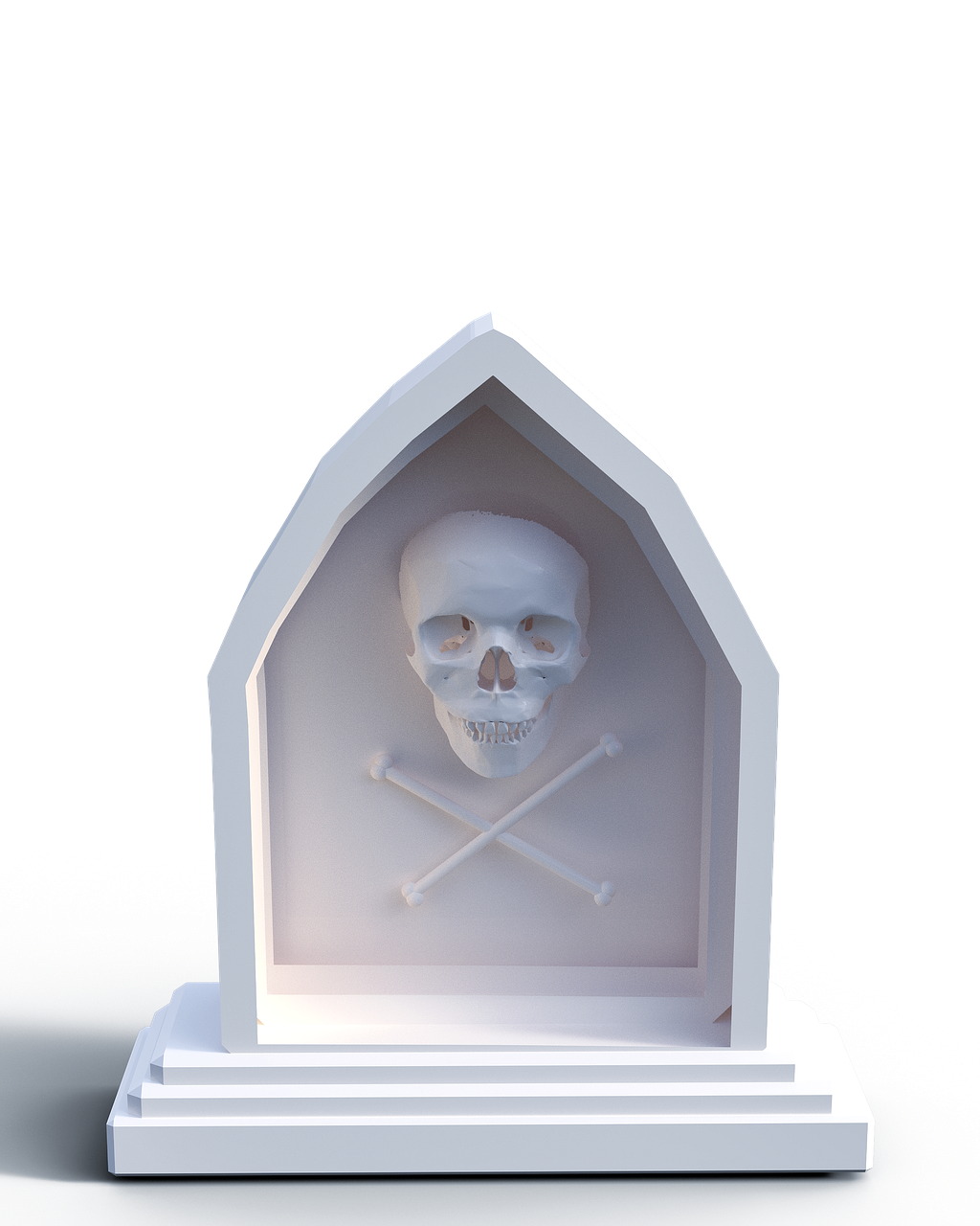 tombstone skull and crossbones bone free photo