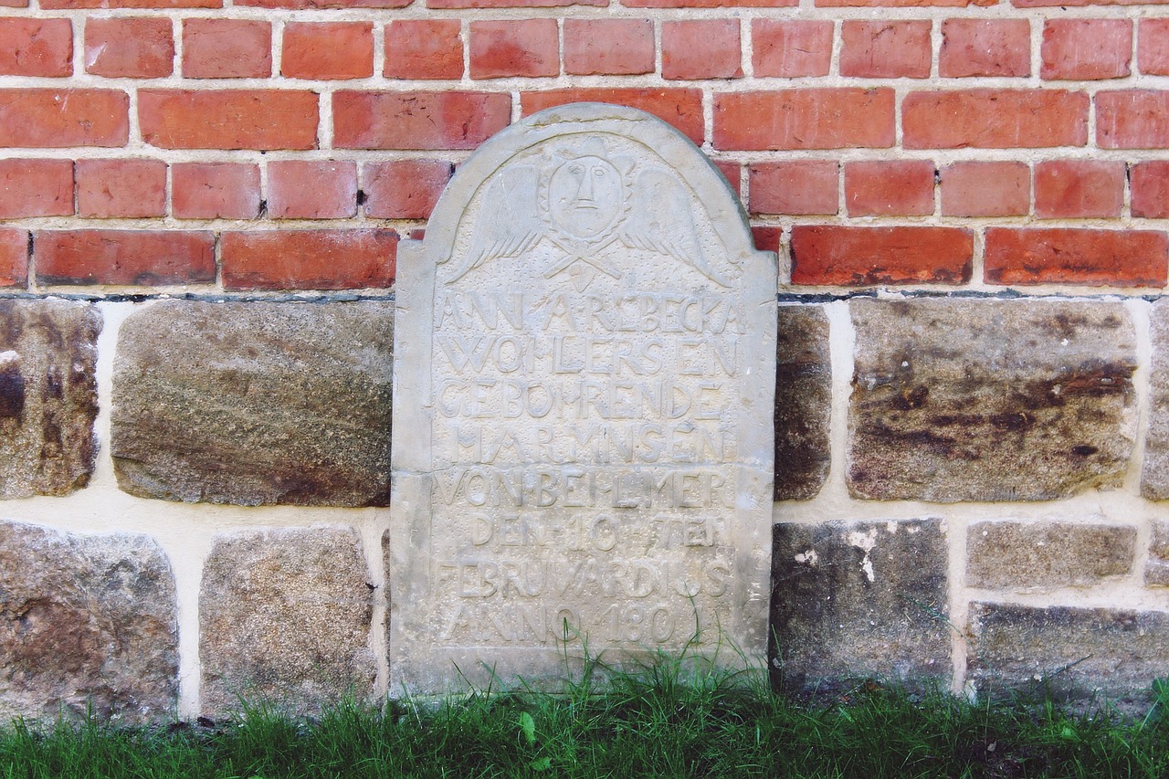 tombstone memorial stone church free photo