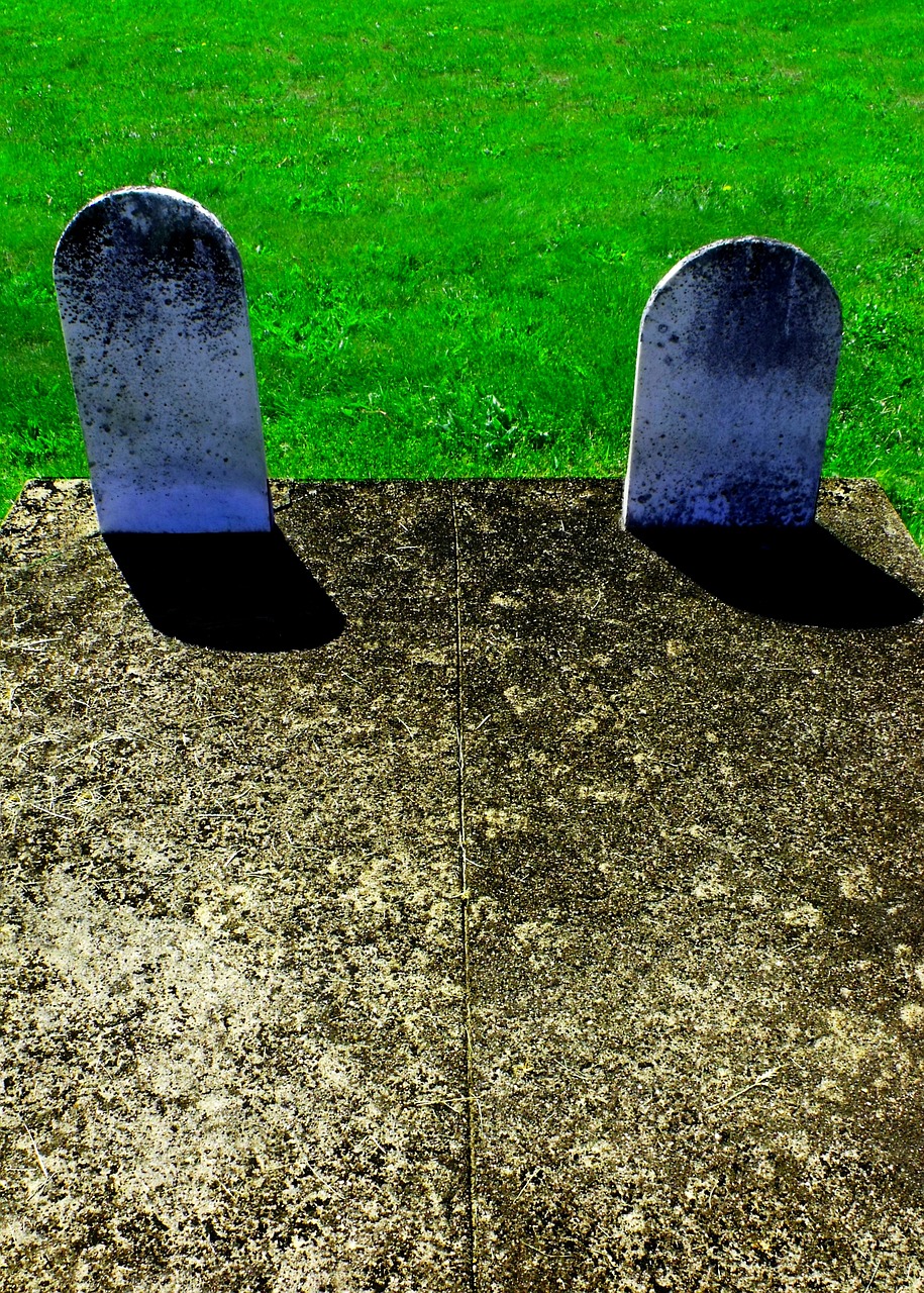 tombstones gravestones cemetery free photo