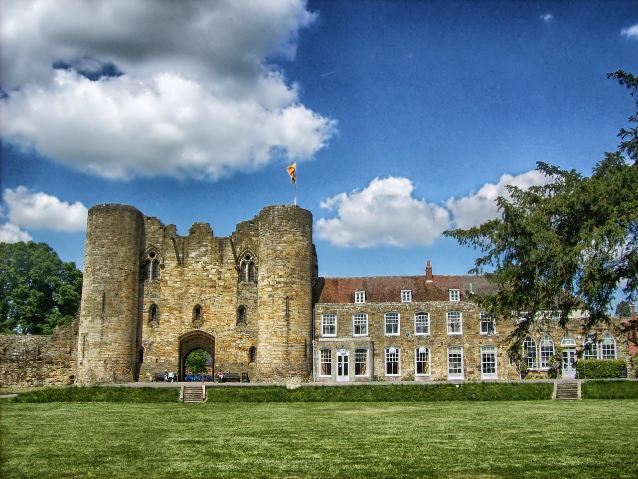 tonbridge castle kent england free photo