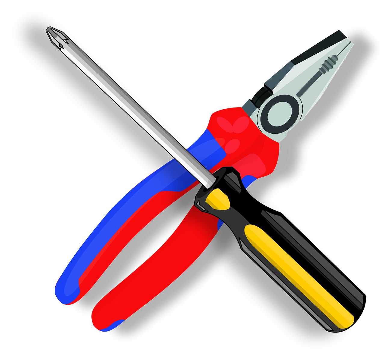 tool pliers screwdriver free photo