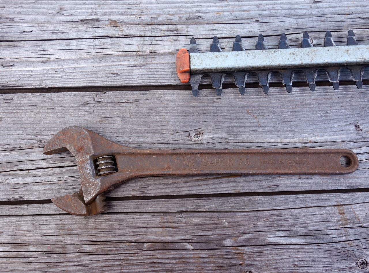 tool wrench saw free photo