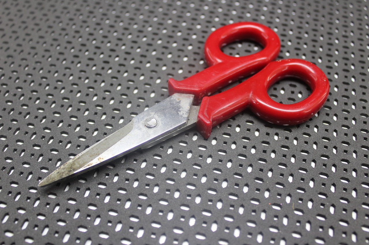 tool scissors electrician free photo