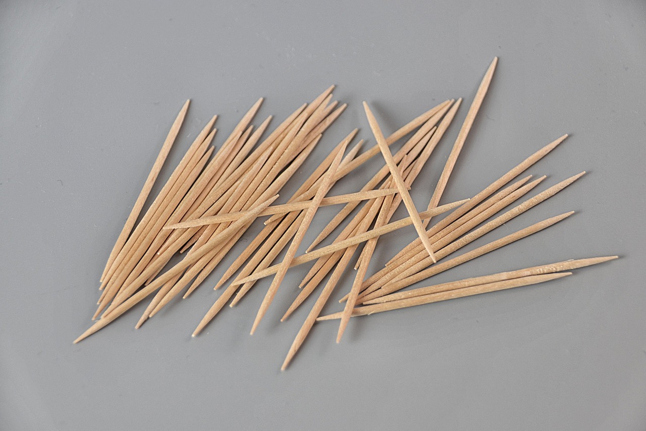 toothpick wood hygiene free photo