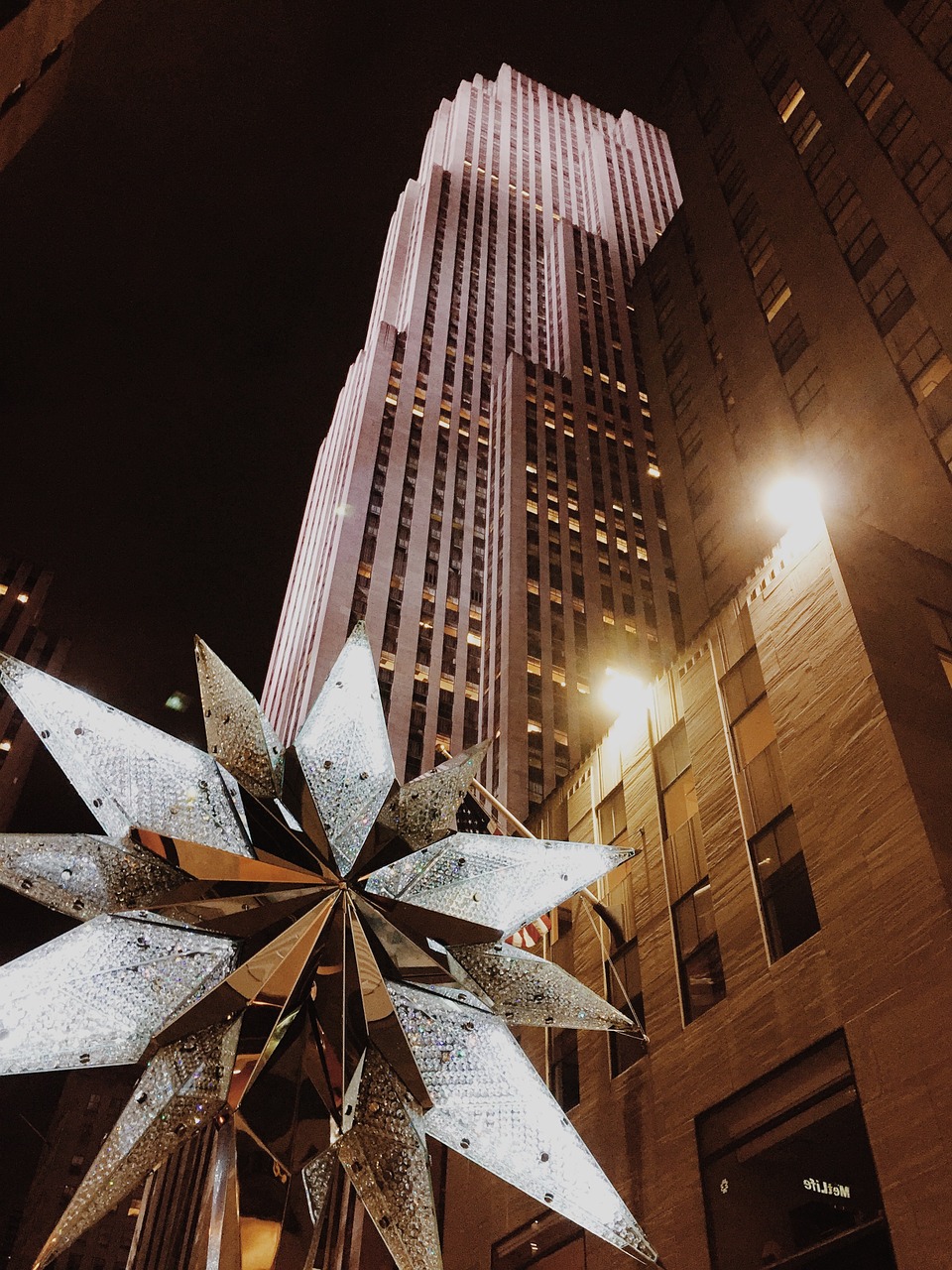 top of the rock nyc rockefeller center free photo