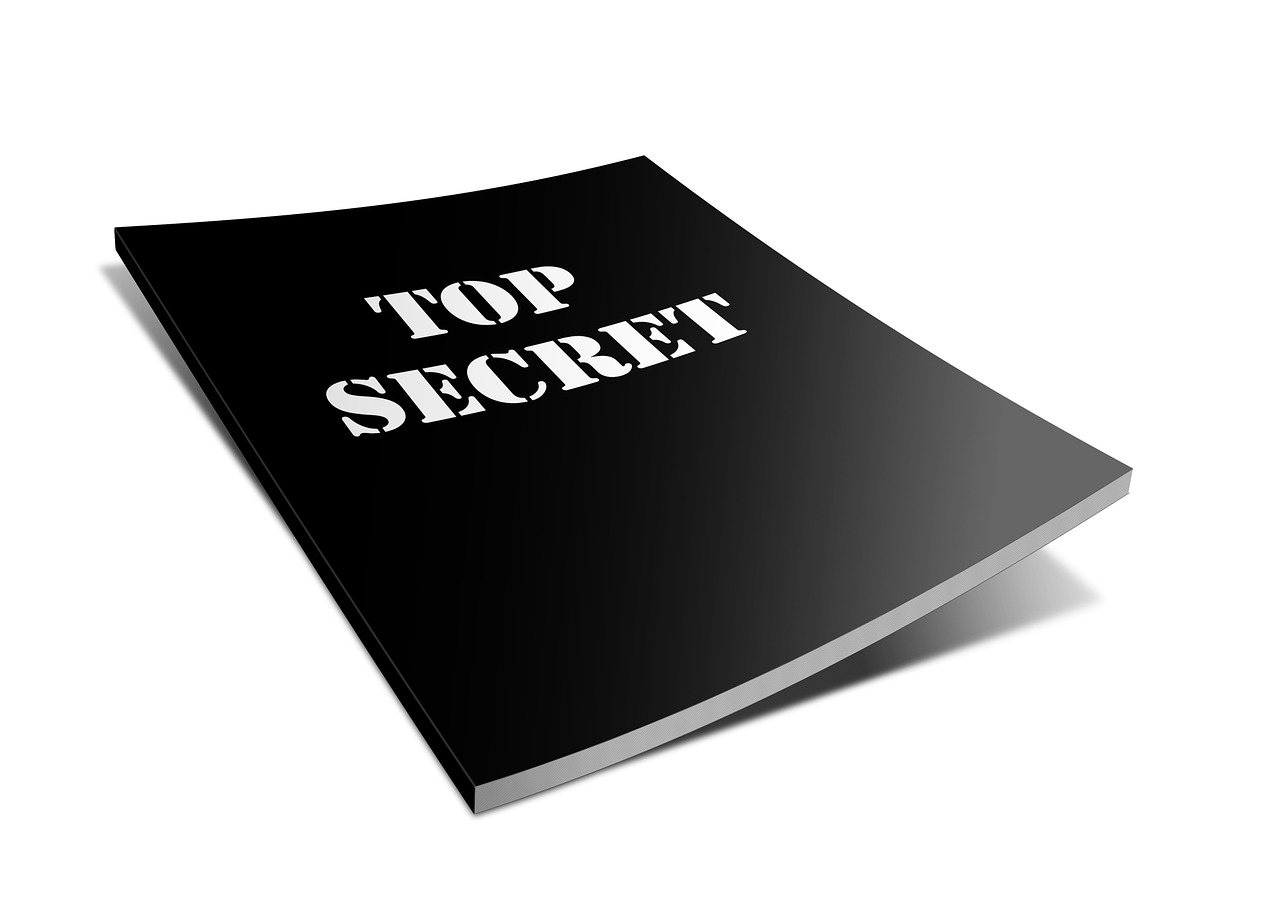 top secret report file free photo