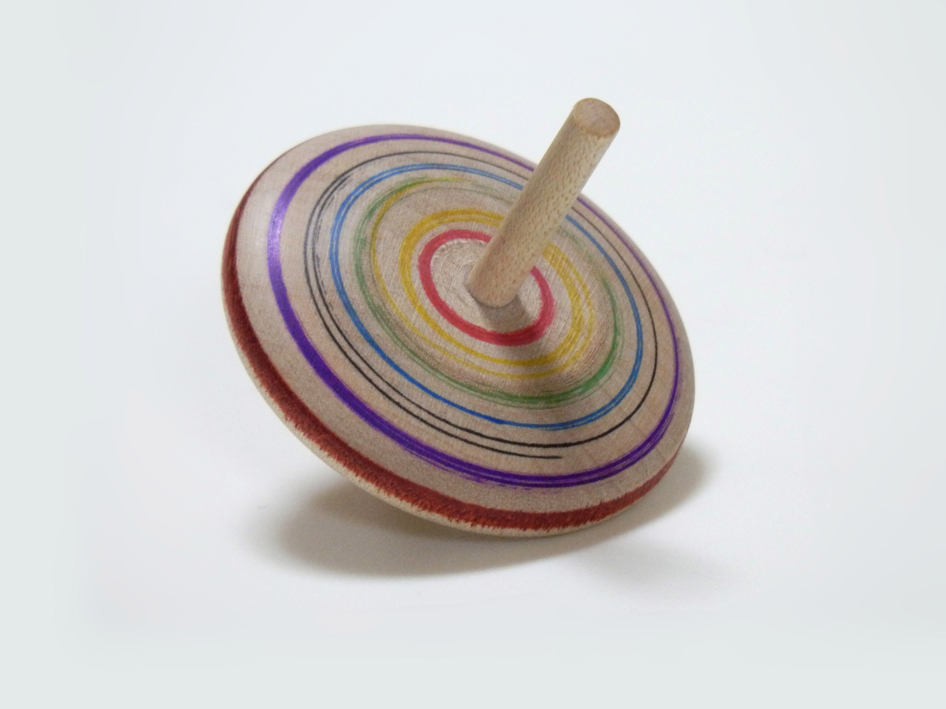 spinning top wood free photo