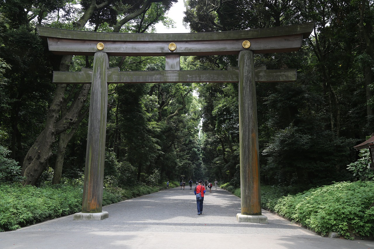torii temple shrine free photo