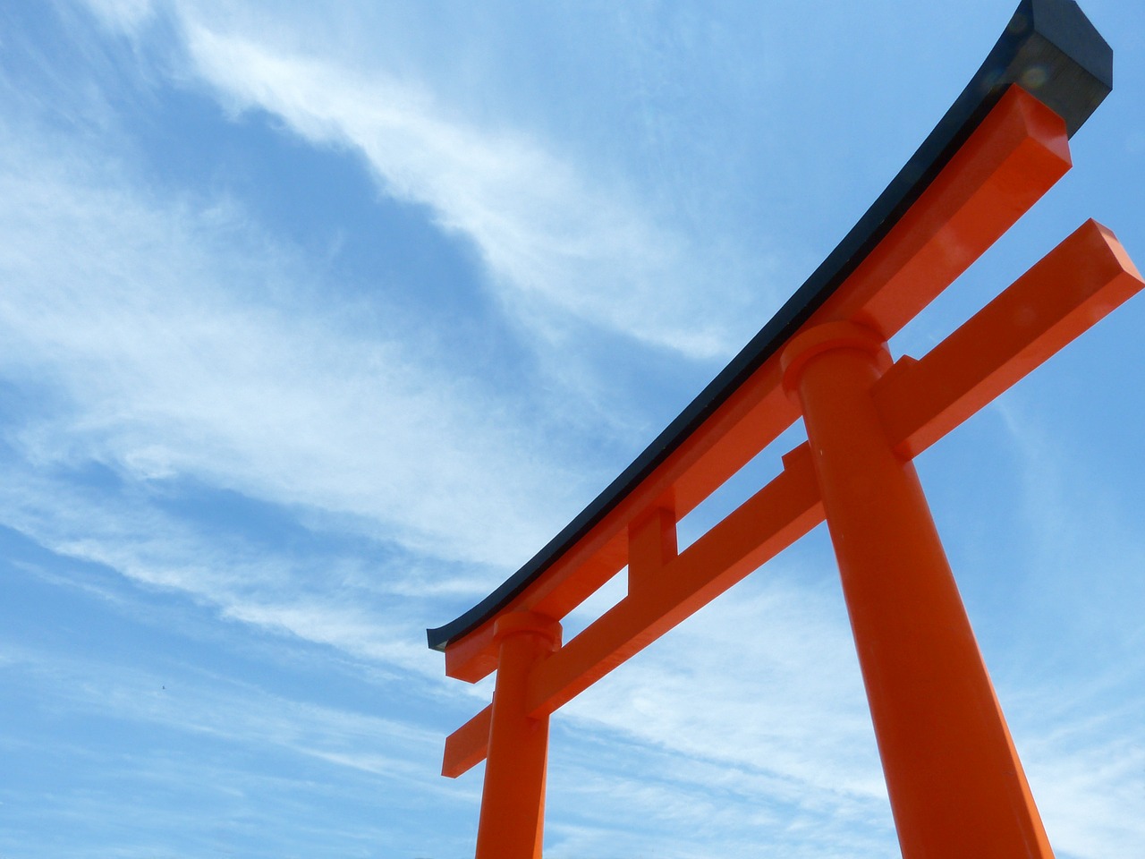 torii kyoto japan free photo