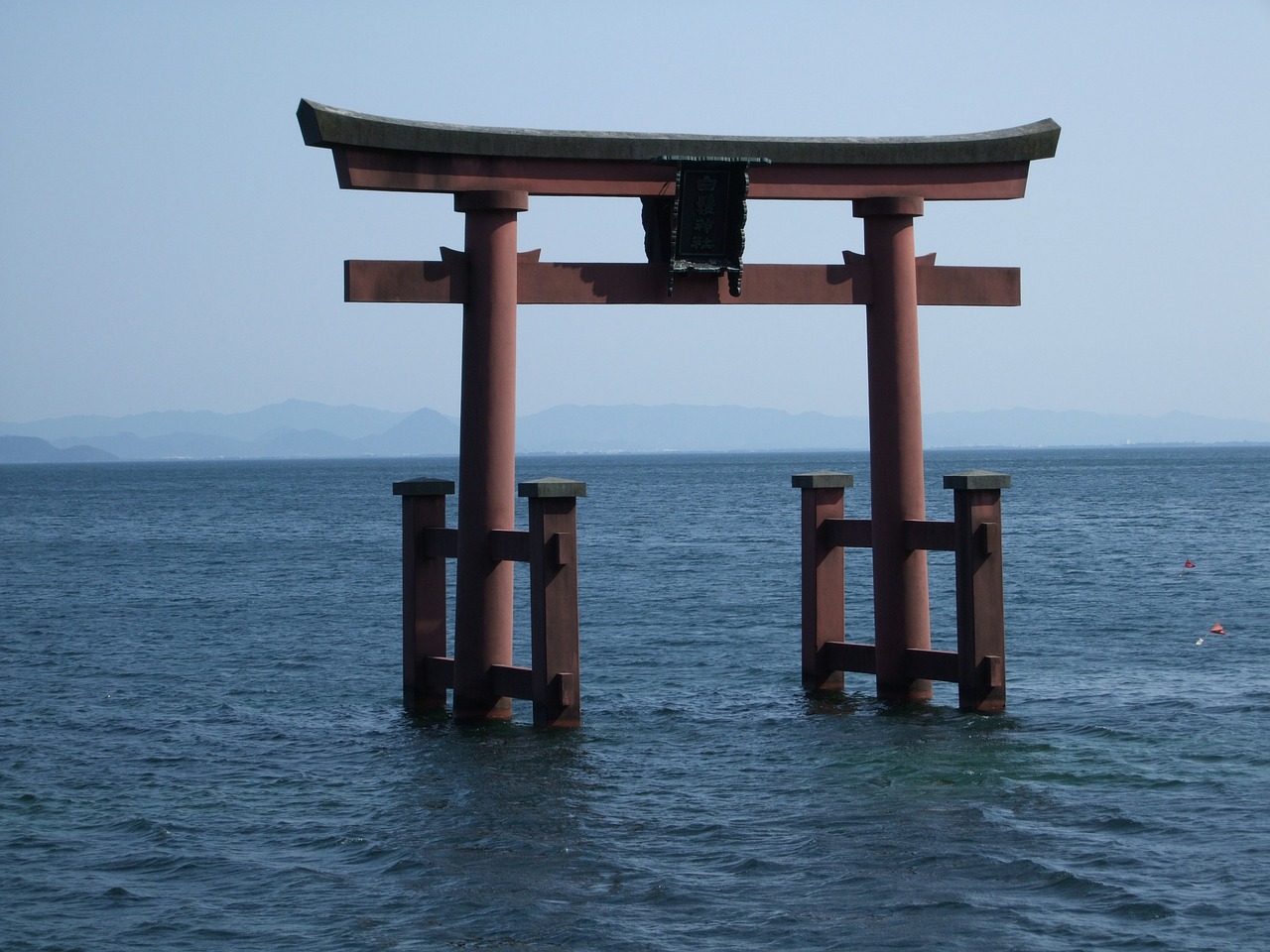 torii japan biwako free photo