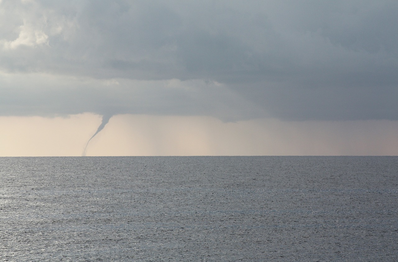 tornado sky corsican free photo