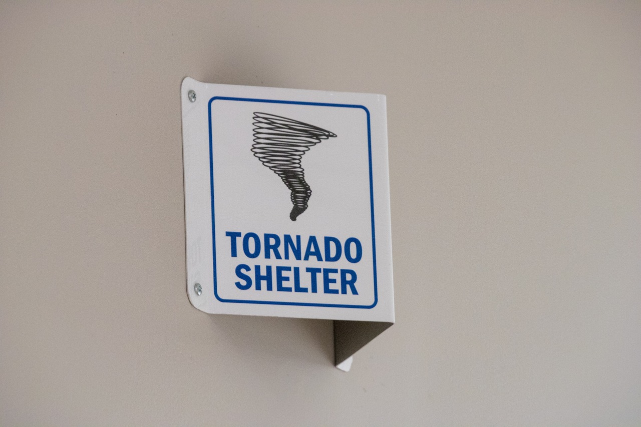 tornado warning  tornado shelter  tornado free photo