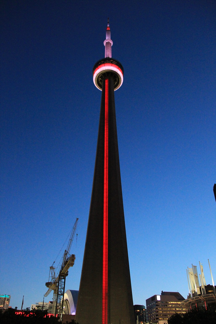 toronto tower view free photo