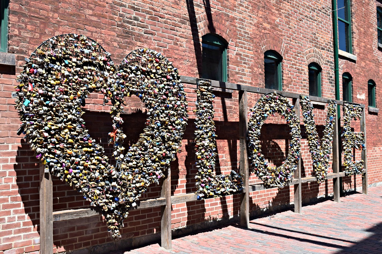 toronto love locks free photo