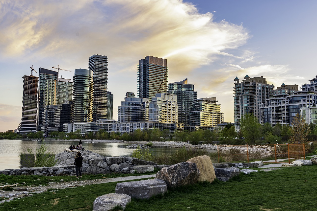 toronto  landscape  sky free photo