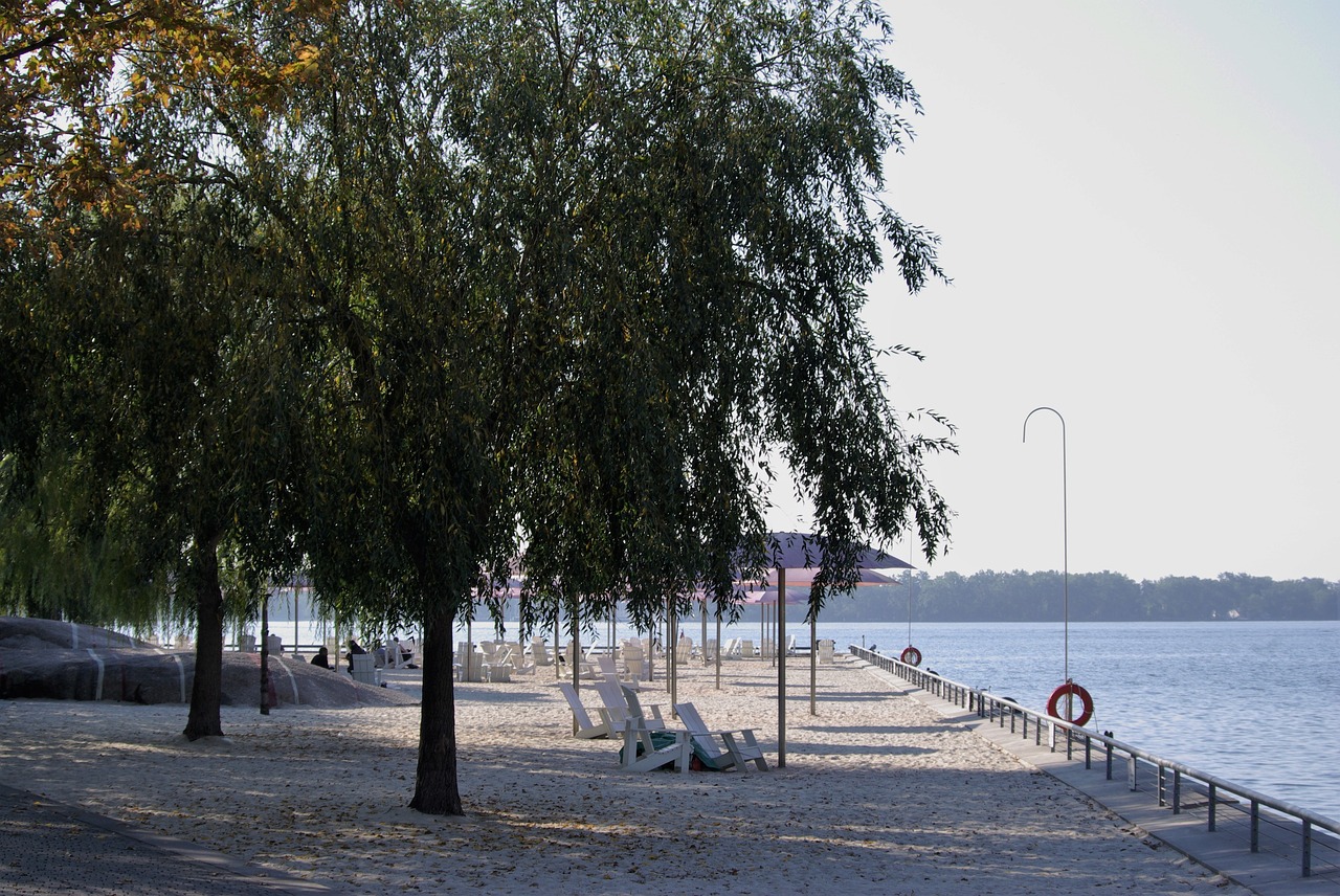 toronto  sugar beach  harbor free photo