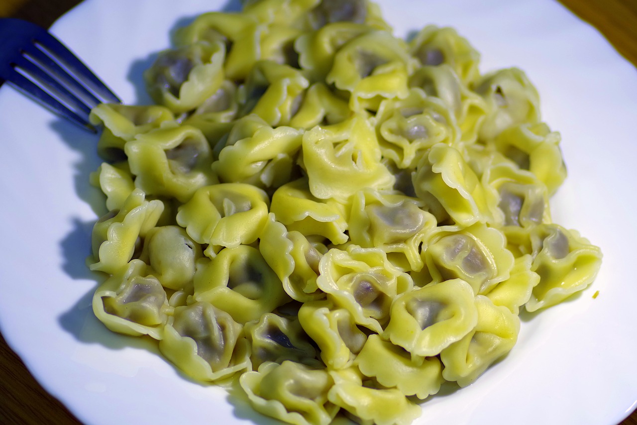 tortellini pasta filling free photo