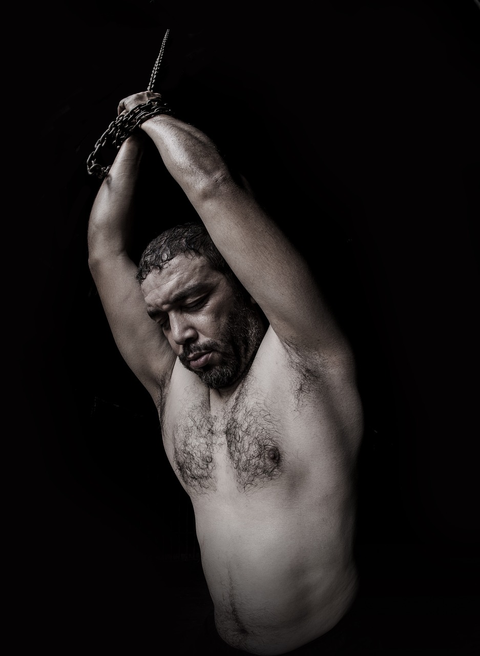 torture chains portrait free photo