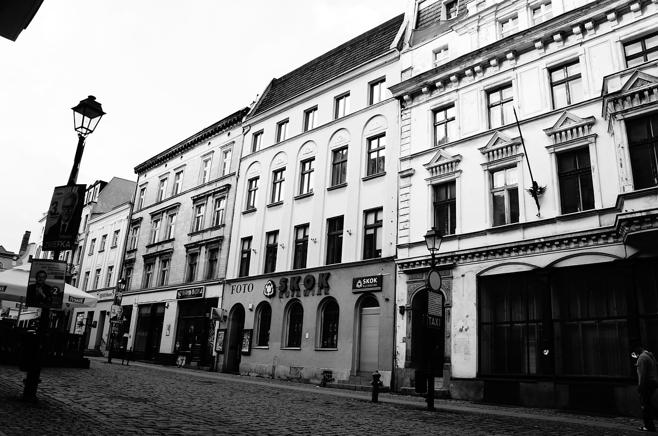 toruń street poland free photo