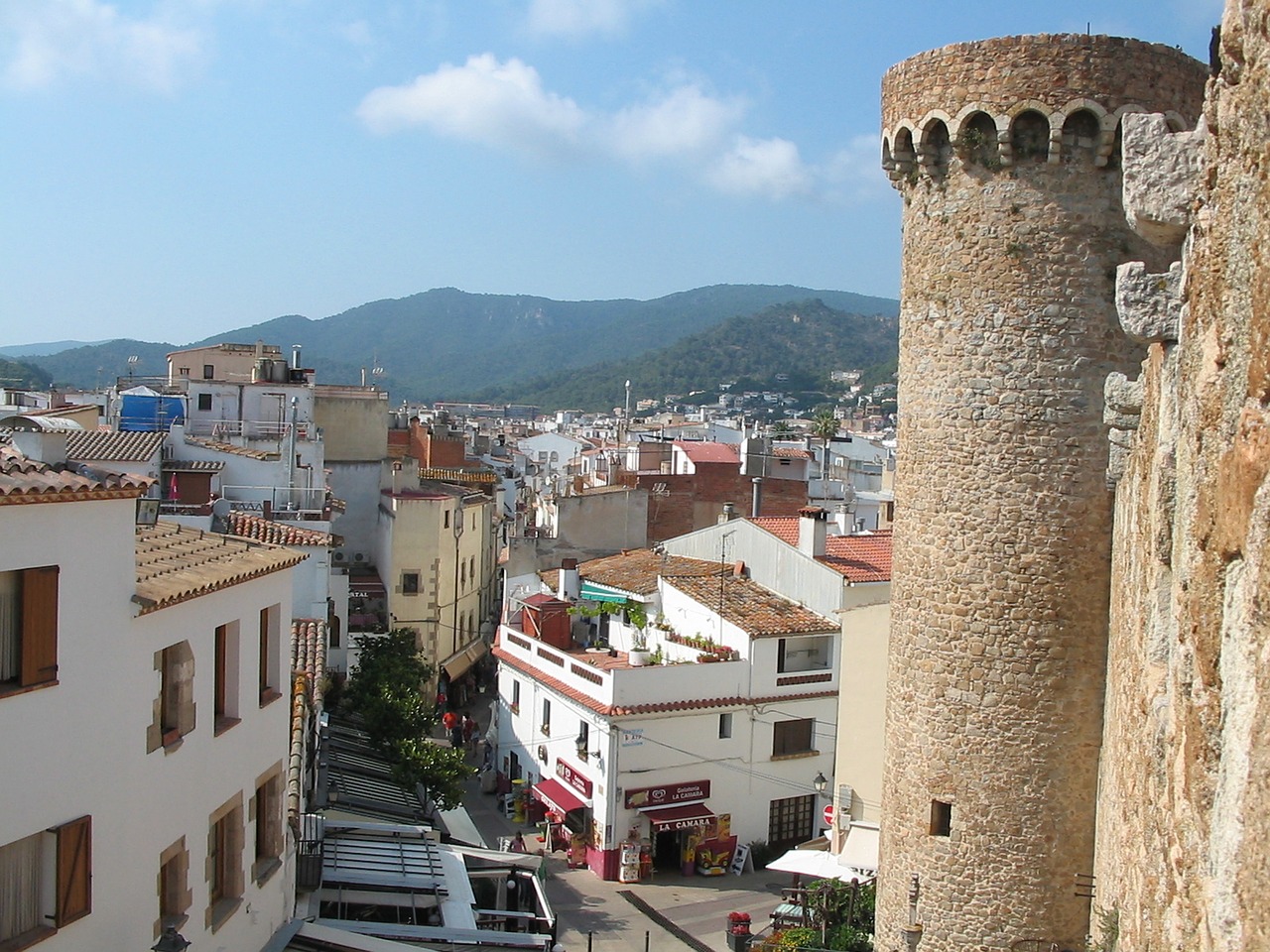 tossa de mar  costa brava  town free photo