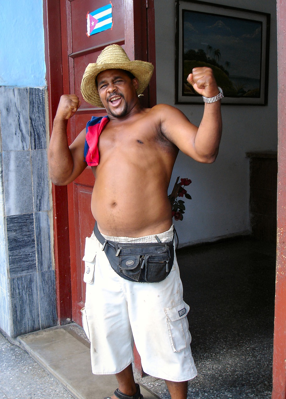 tough cuba man free photo