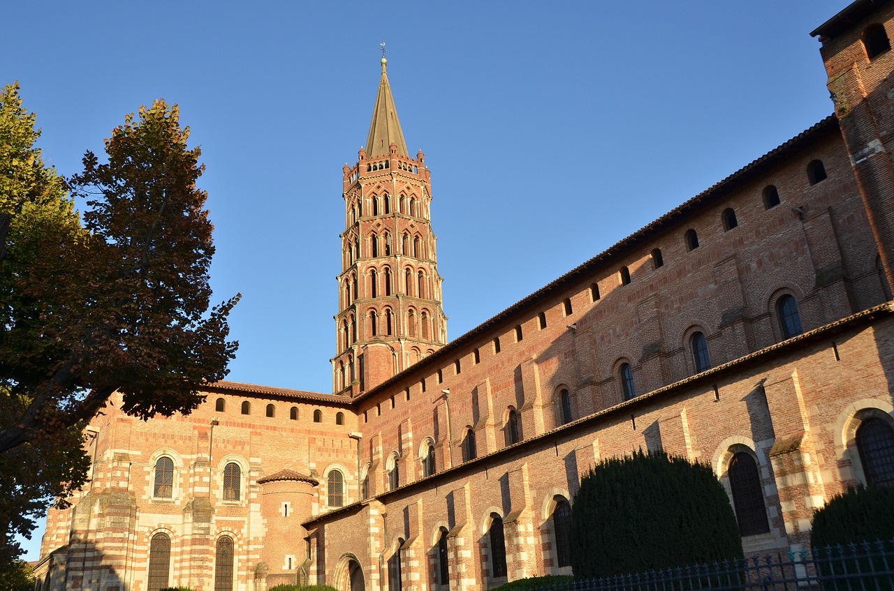 toulouse basilica of st sernin monument free photo