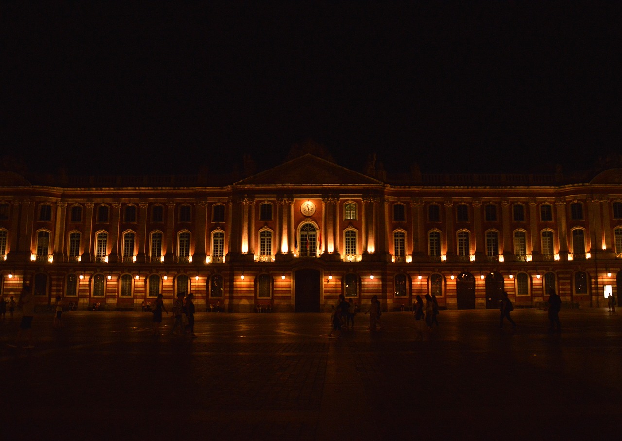 toulouse  capitol  pink city free photo