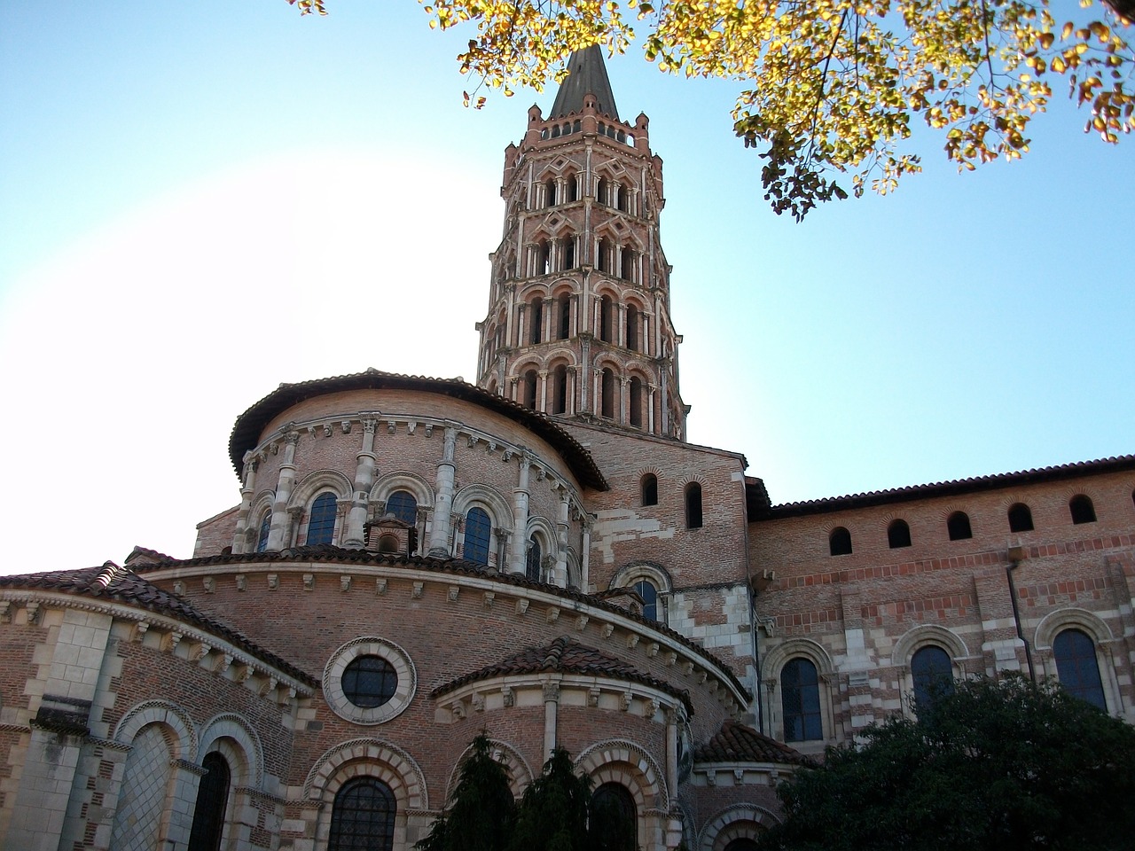 toulouse church bell tower free photo