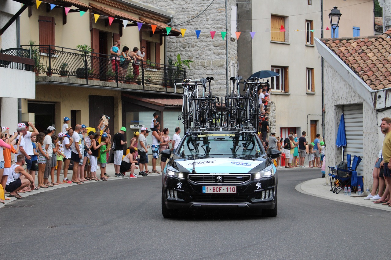 tour de france cycling jaujac free photo