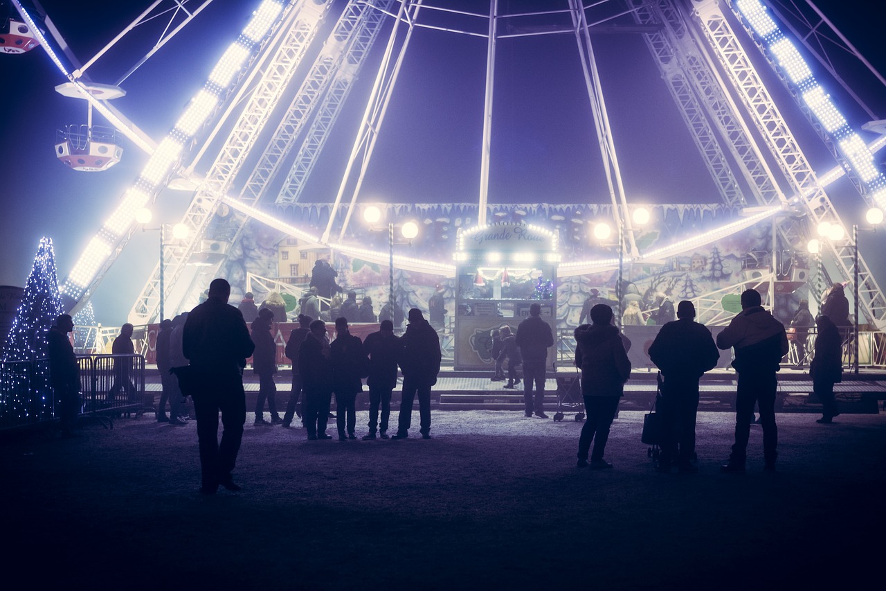 tourist attraction big wheel free photo