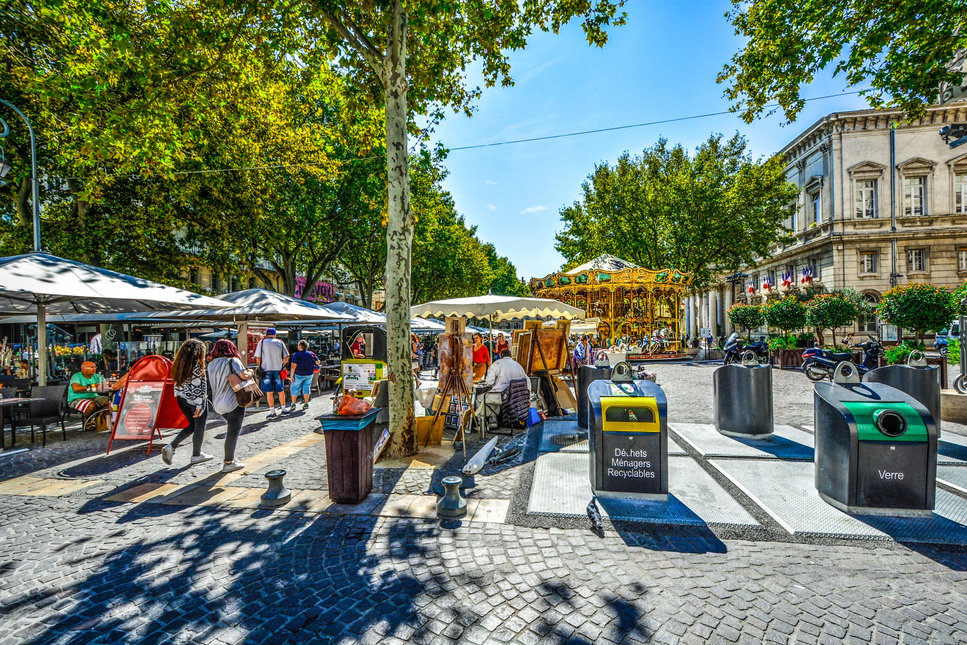 avignon merry go round carnival free photo