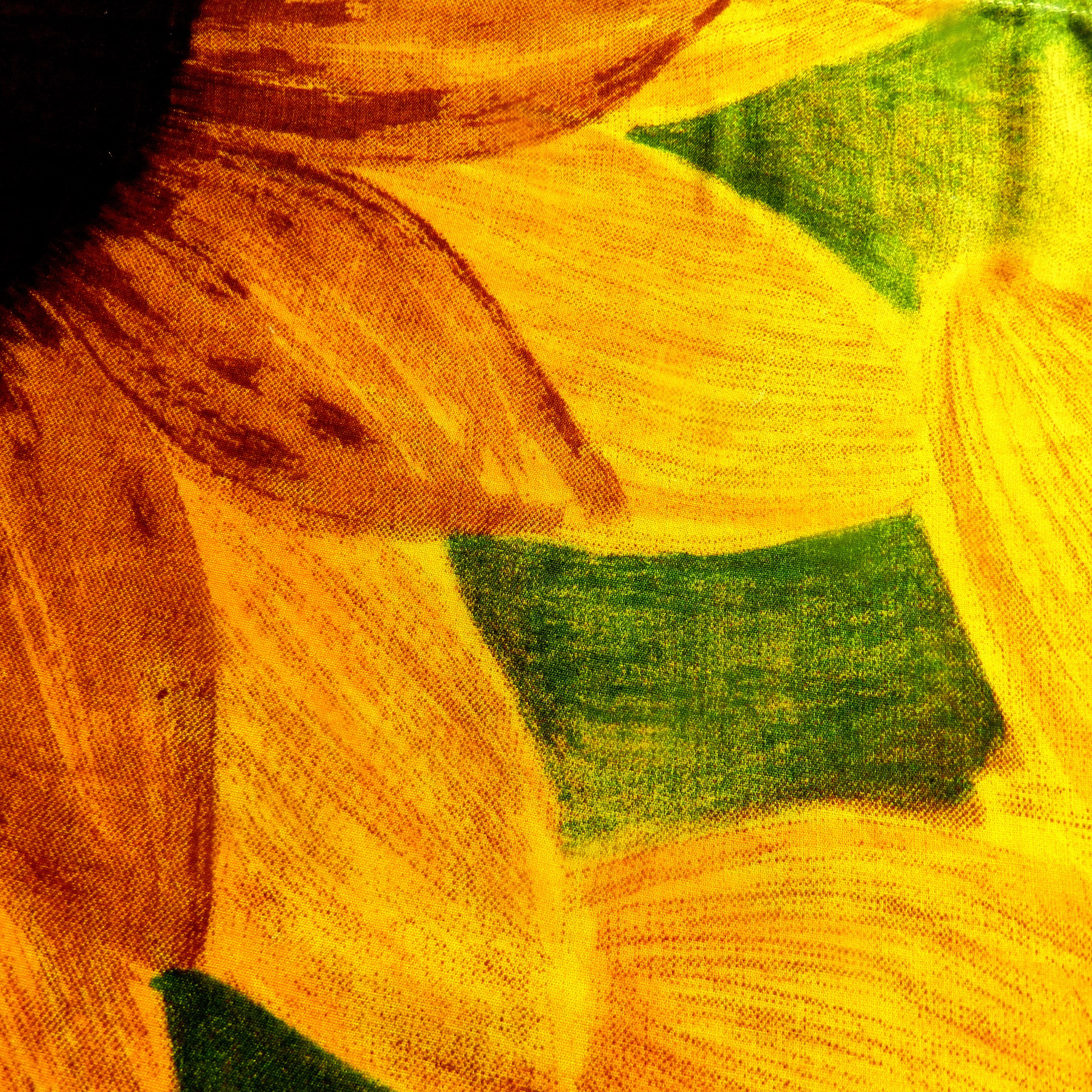 background fabric sunflower free photo