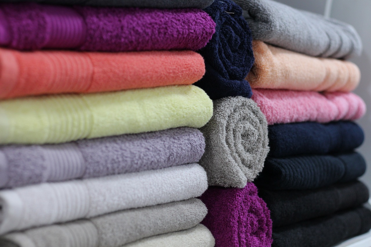 towels linens store free photo