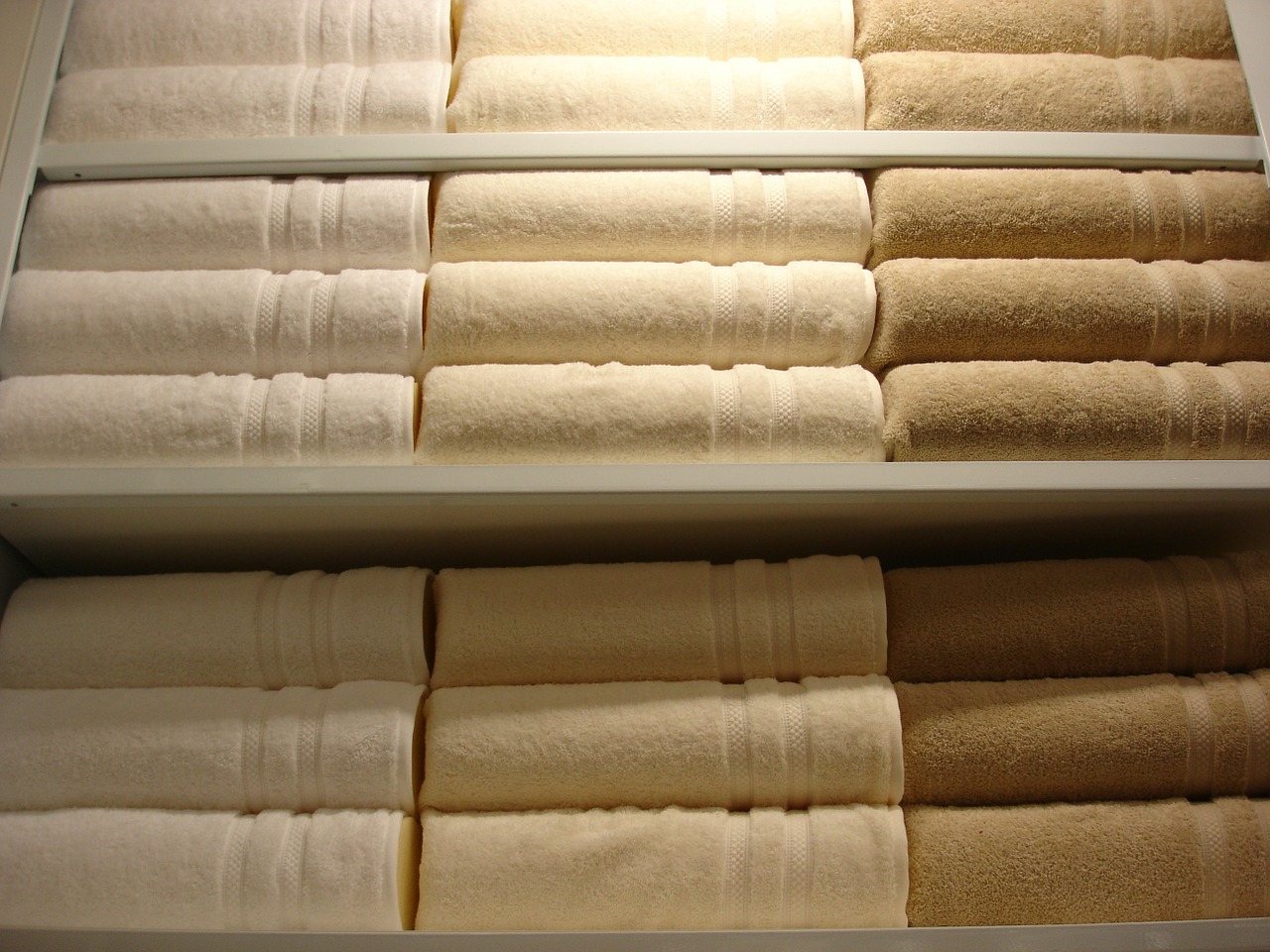 towels white spa free photo