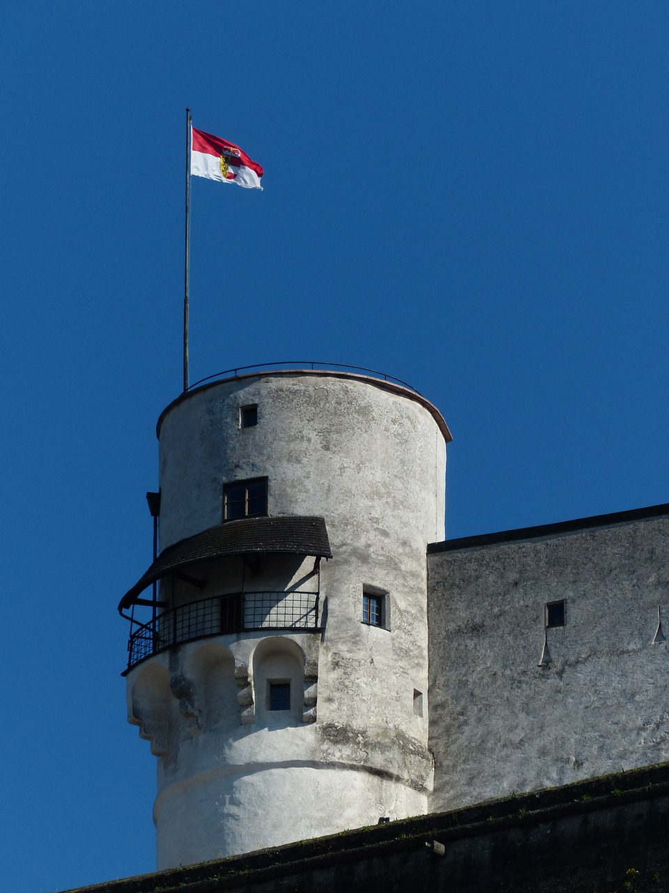 tower flag austria free photo
