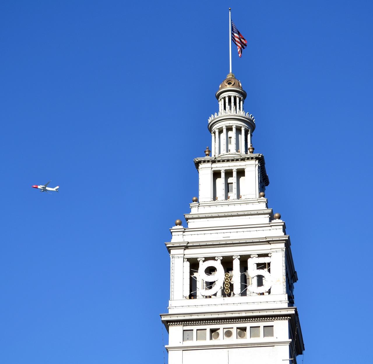 tower flag clock tower free photo