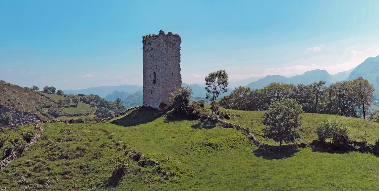 tower peñerudes asturias free photo