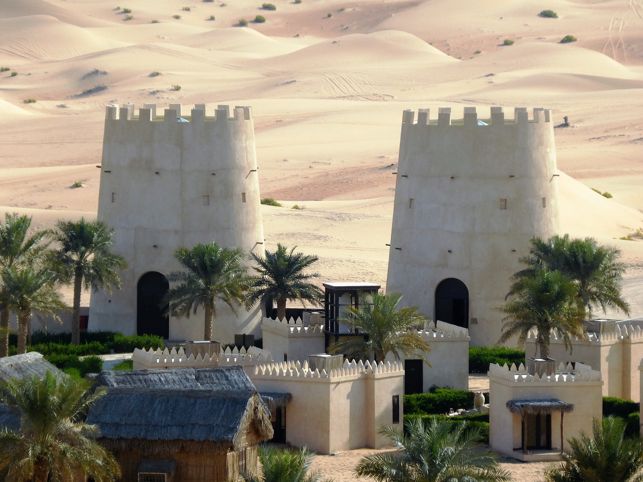 tower desert fortress free photo
