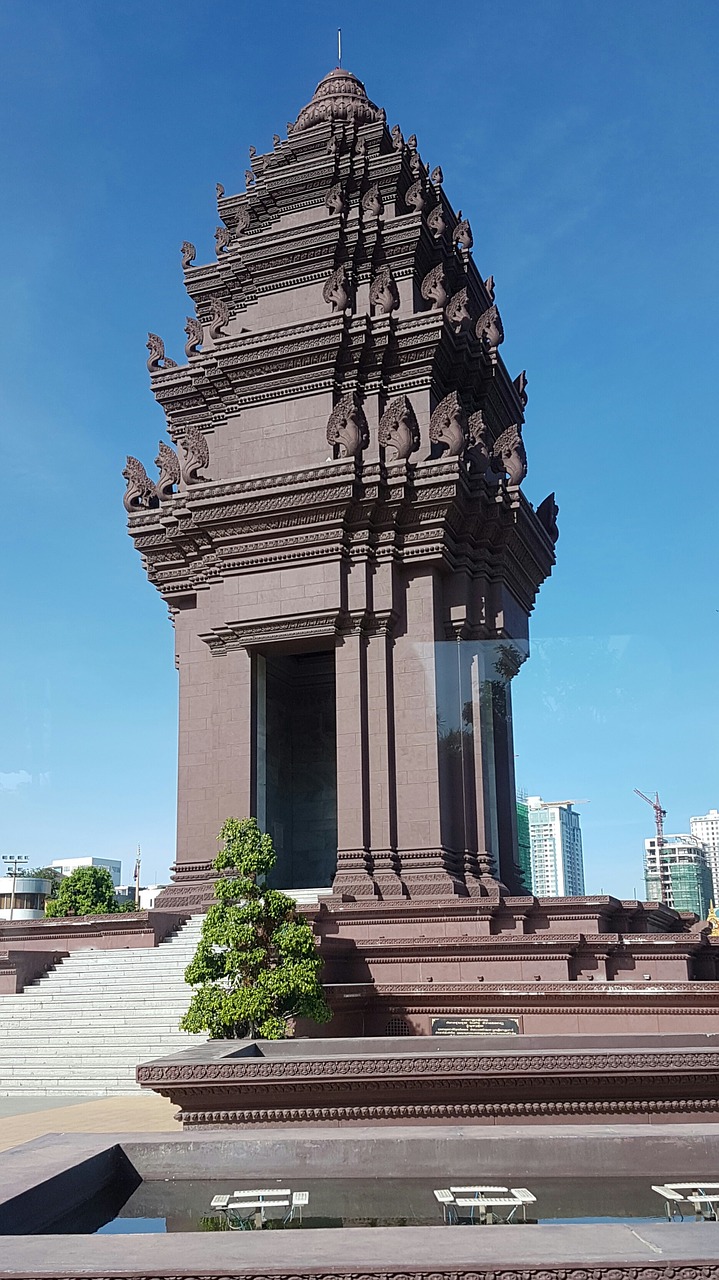 tower icon cambodia land of the pagoda tower free photo