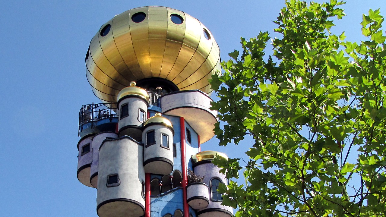 tower art hundertwasser free photo