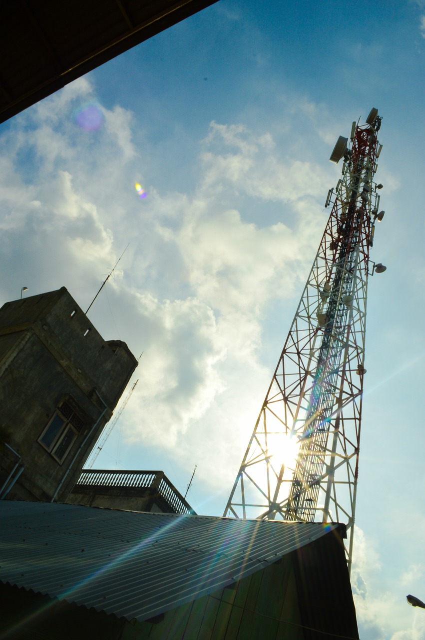 tower broadcast station broadcasting free photo