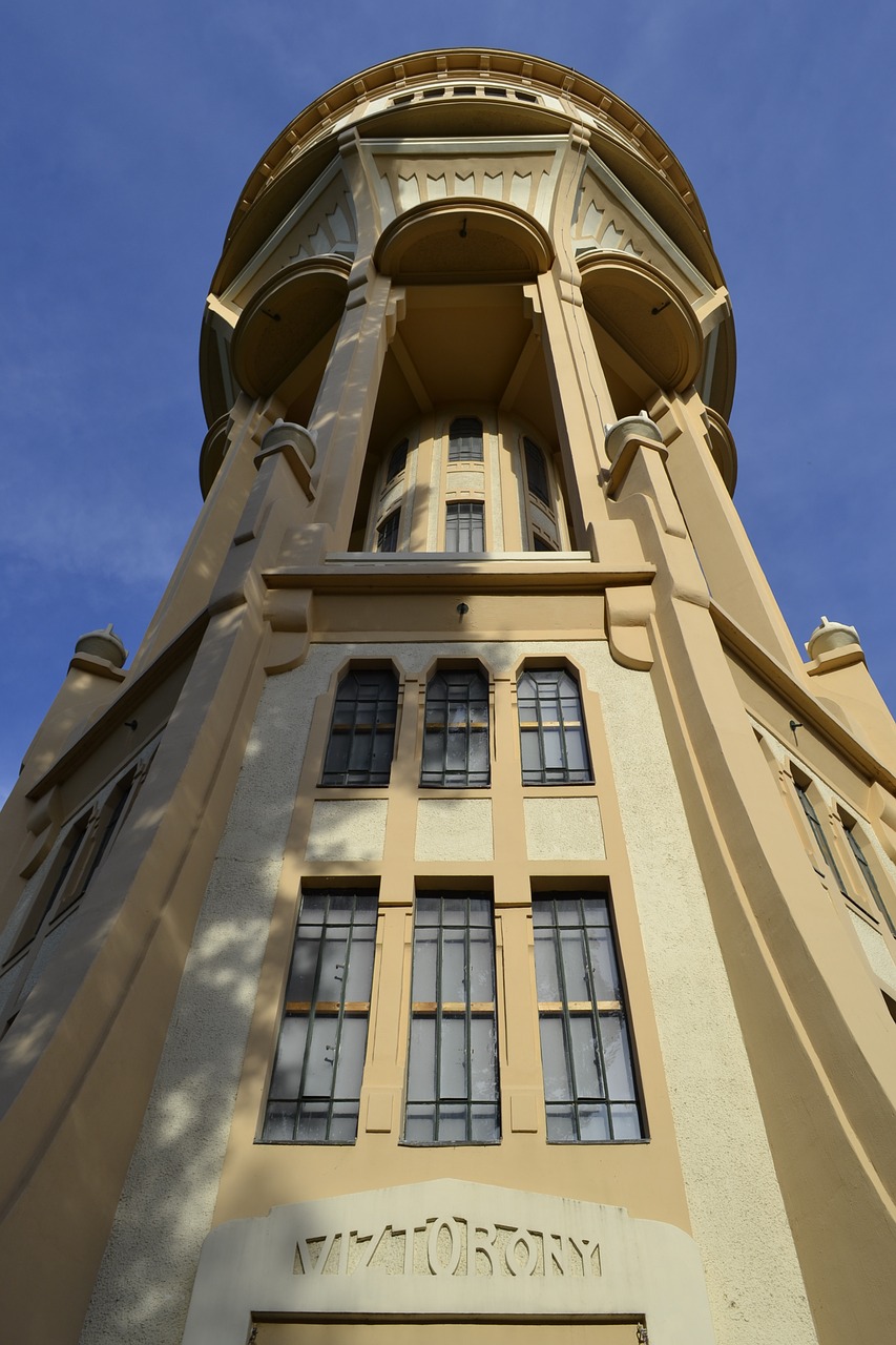 tower water tower building free photo