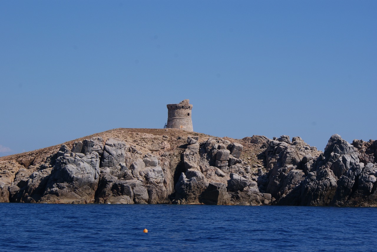 tower fortification seashore free photo