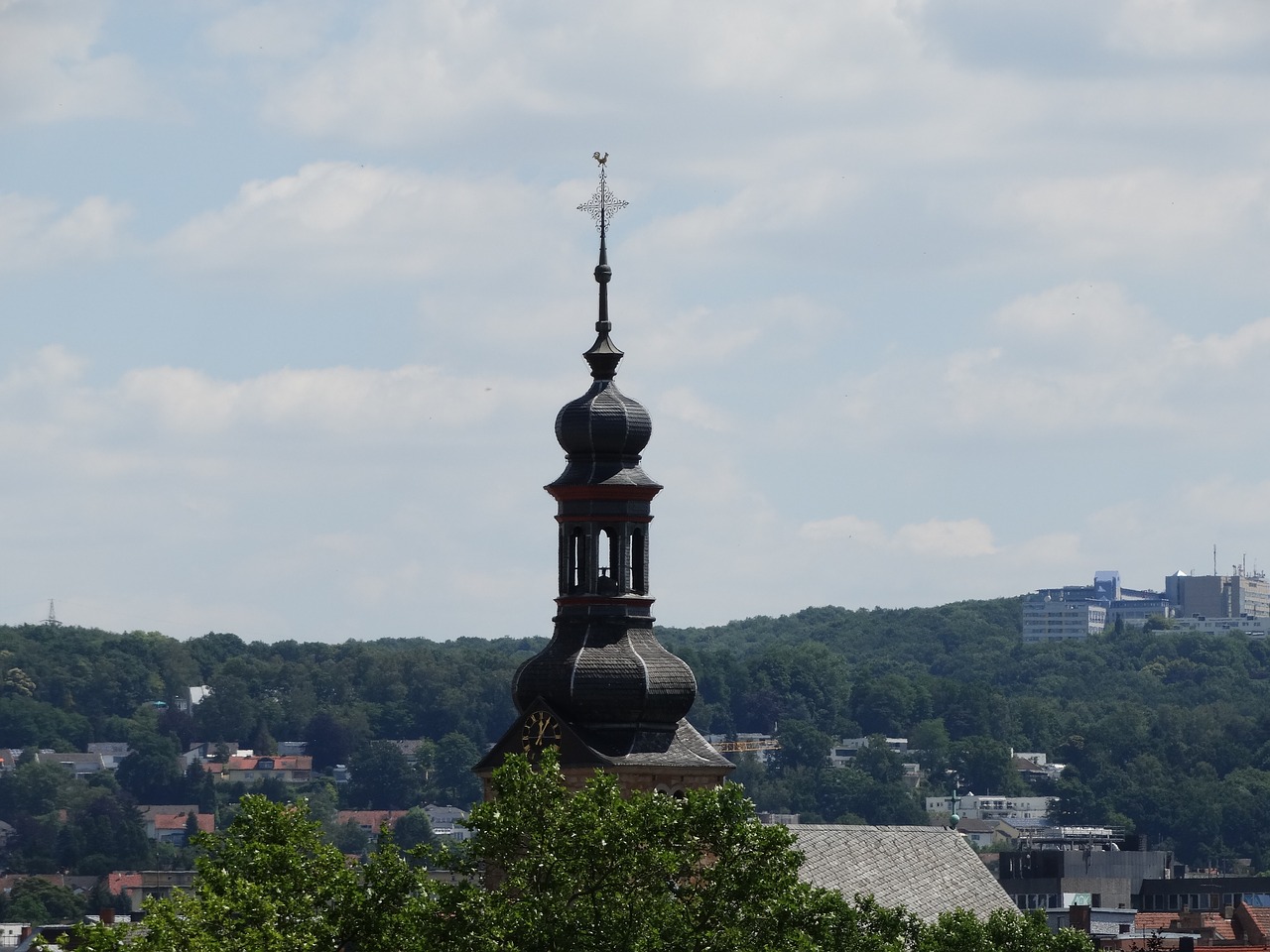 tower church germany free photo