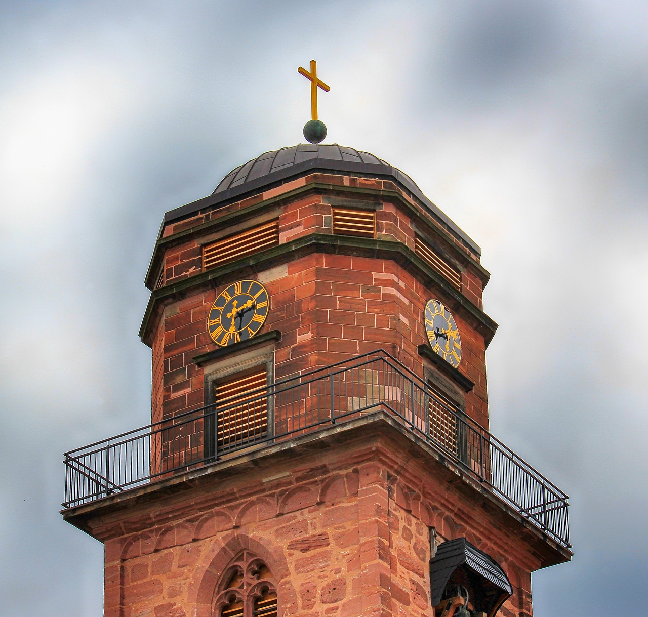 tower bell tower church free photo