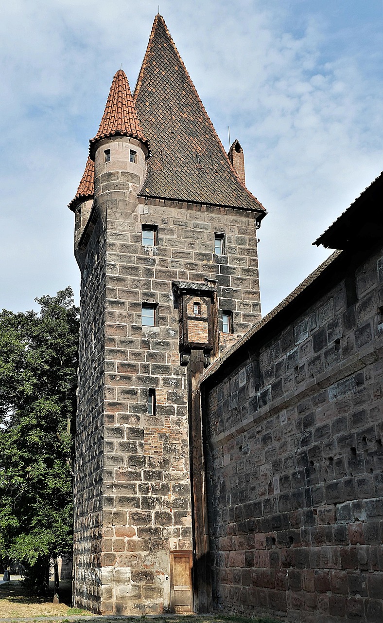 tower  gate tower  city wall free photo