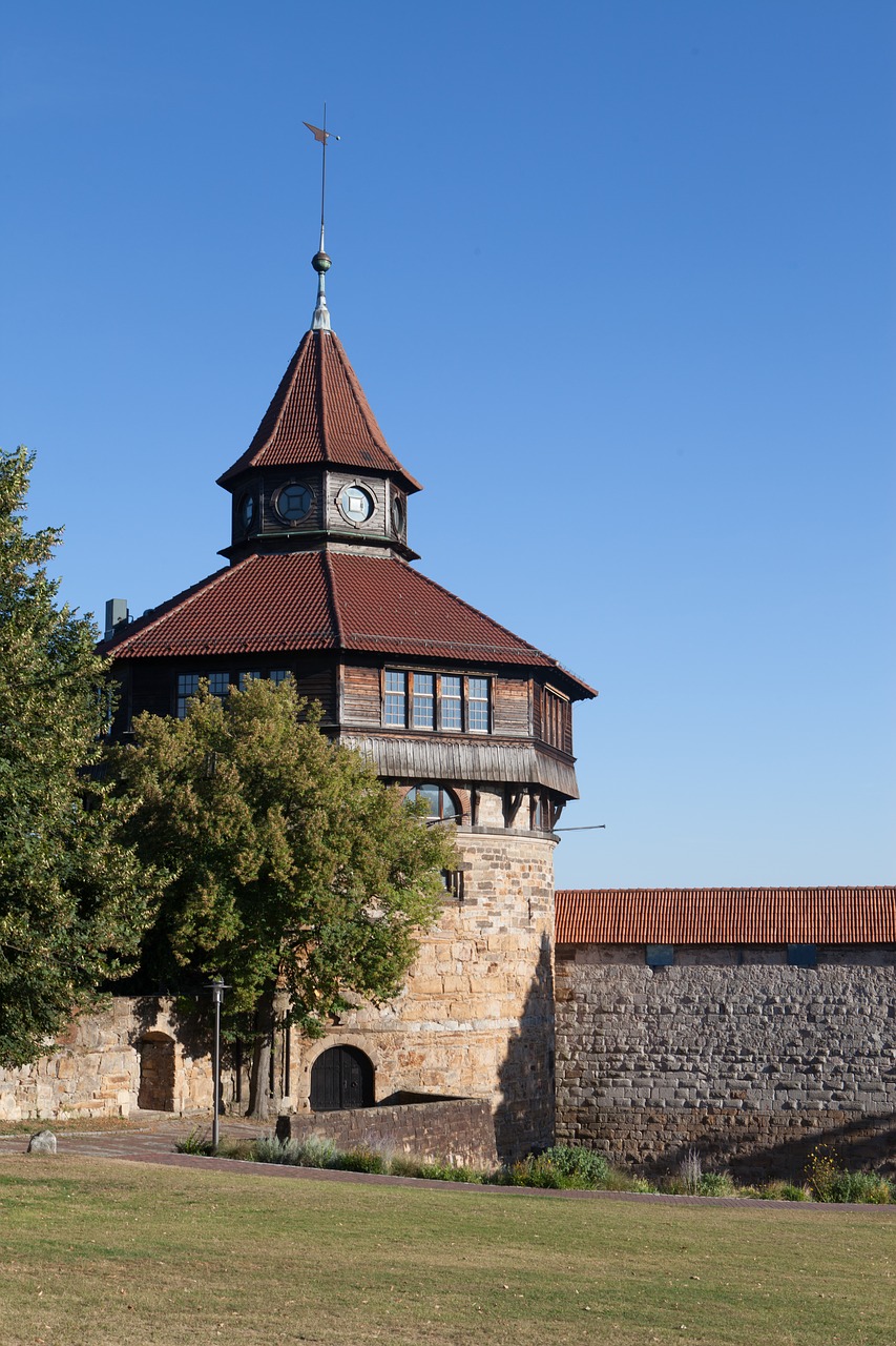 tower  stone wall  historically free photo