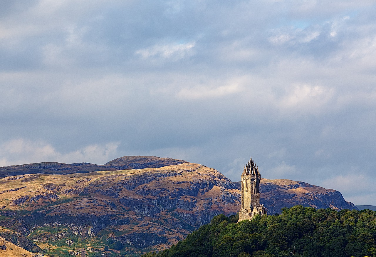 tower  scotland  landscape free photo