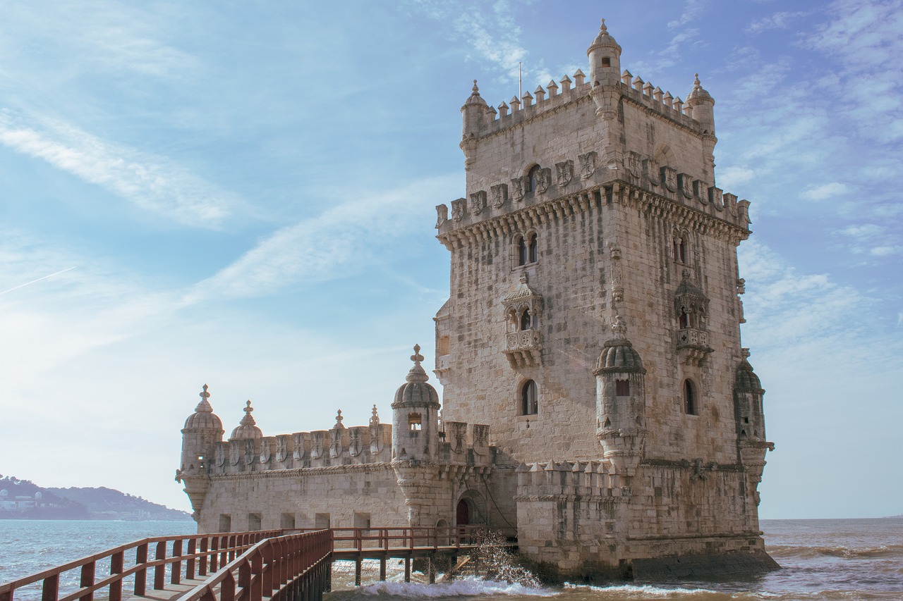 tower  belem  portugal free photo